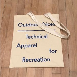 Outdoor Voices Canvas Bag